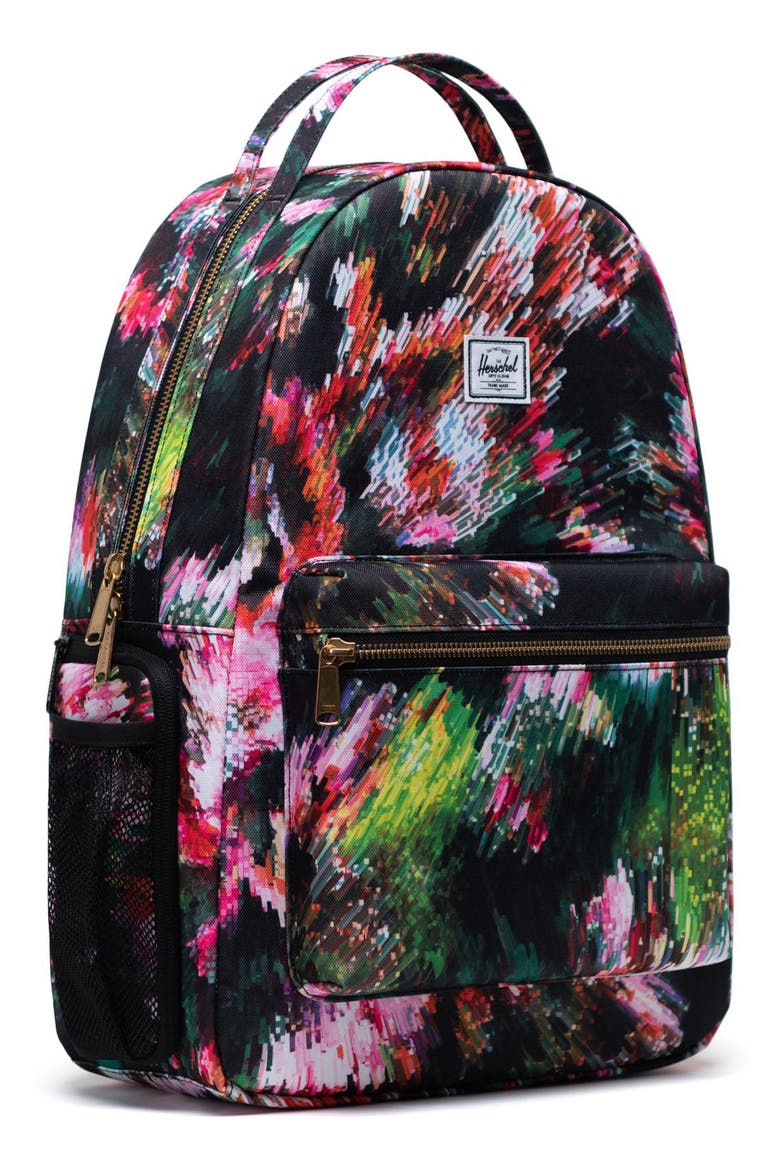 Nova Sprout Diaper Backpack, Alternate, color, PIXEL FLORAL