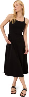 Pact Fit & Flare Midi Dress Made with Organic Cotton