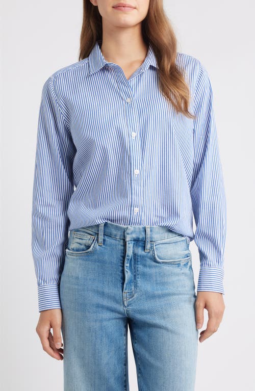 beachlunchlounge Belly Cotton Shirt in Blue Stone  product
