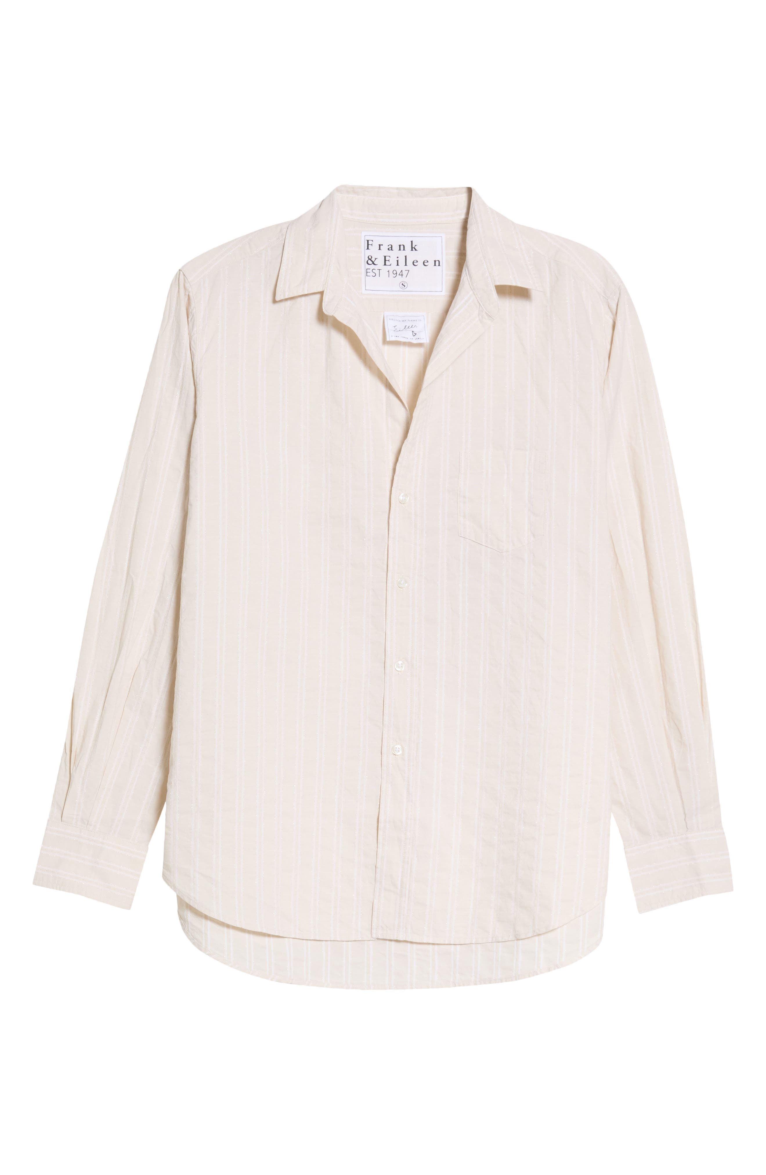 selected GLITTER CREAM STRIPE