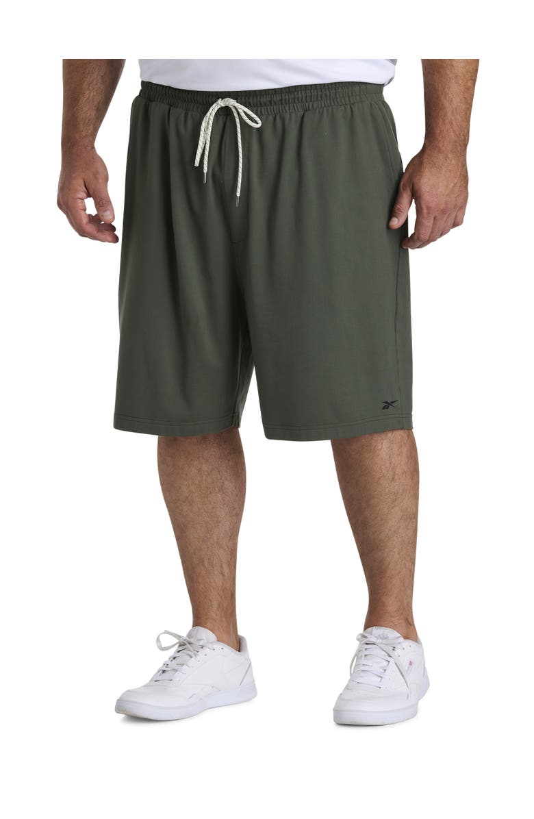Reebok Big
Tall Performance Shorts, Main, color, Grit Green