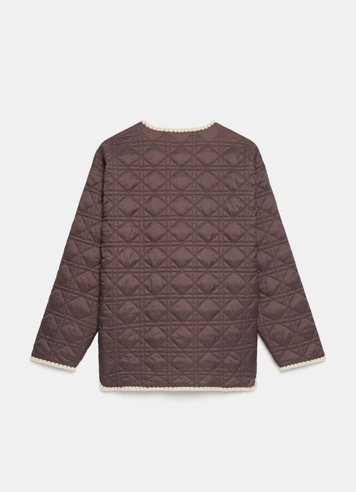 Mint Velvet Reversible Quilted Jacket In Gray