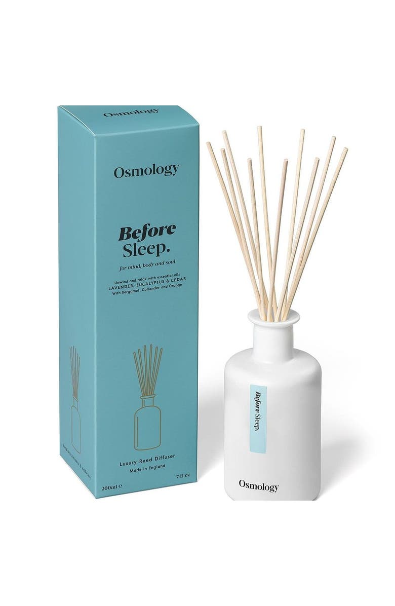 Osmology Before Sleep Reed Diffuser - Lavender Eucalyptus and Cedar, Main, color, Blue