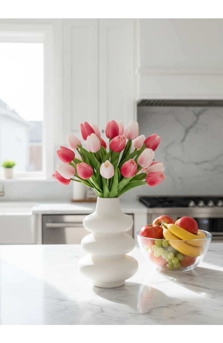 CocoBella Lilou RealTouch Tulip Arrangement, Alternate, color,