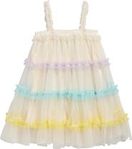 Ava & Yelly Kids' Cupcake Mesh Dress