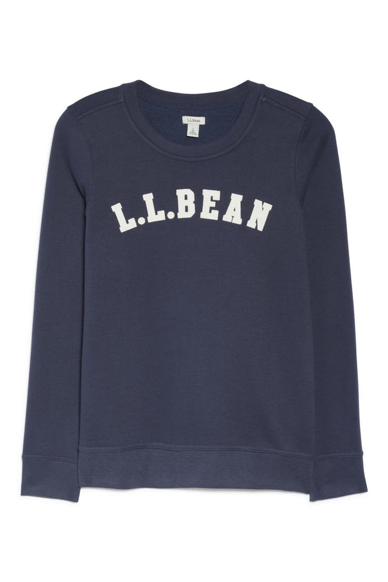 1912 Appliqué Logo Sweatshirt, Alternate, color, CARBON NAVY COLLEGIATE LOGO