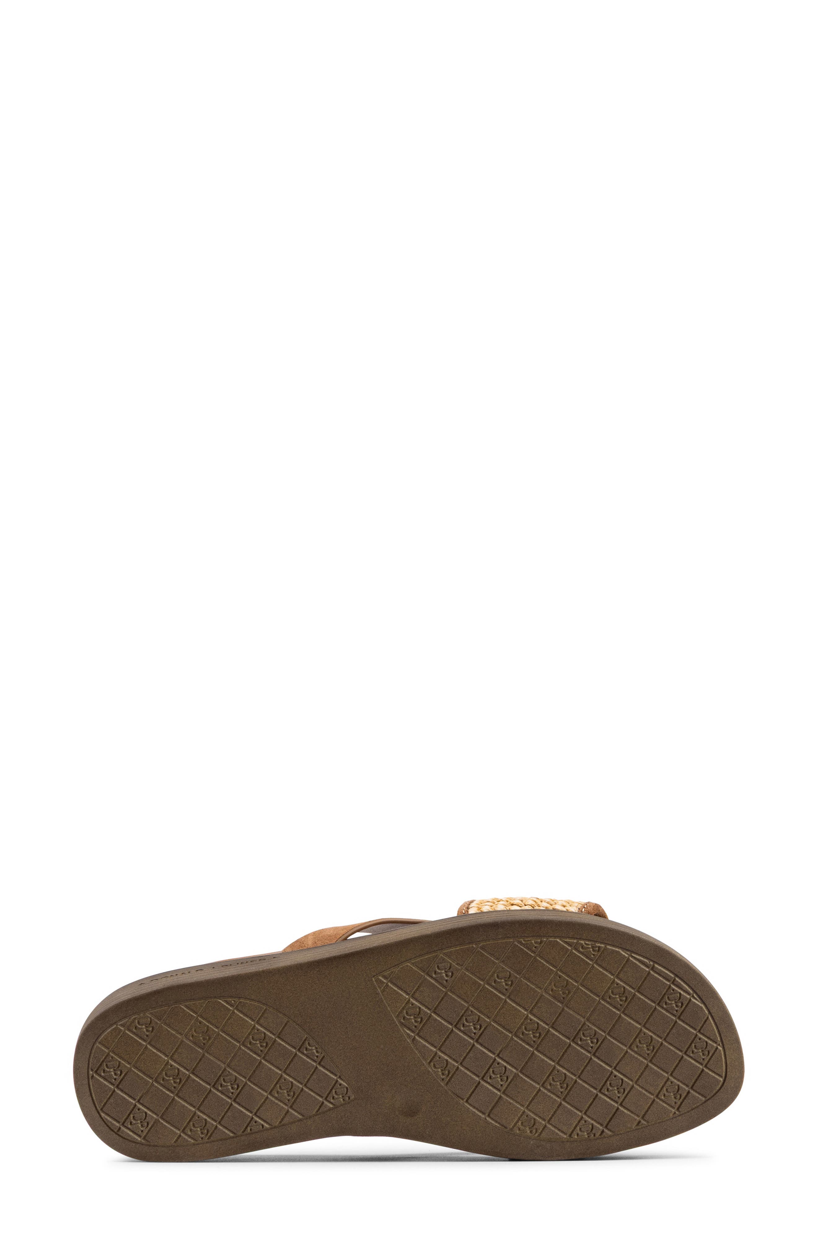 Farrahst Platform Wedge Sandal, Alternate, color, SADDLE