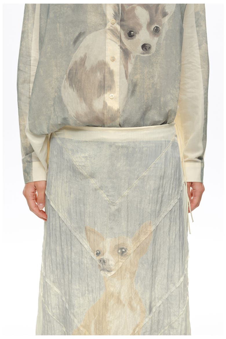 Chihuahua A-line Pleated Midi Skirt, Alternate, color, CHIHUAHUA CAMEL