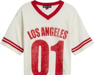 Vinyl Icons Los Angeles Graphic Football T-Shirt