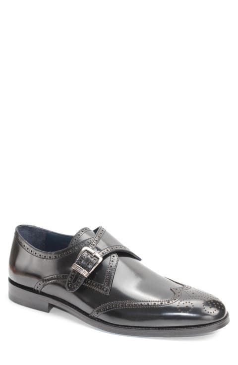 Stanley Wingtip Monk Shoe (Men)