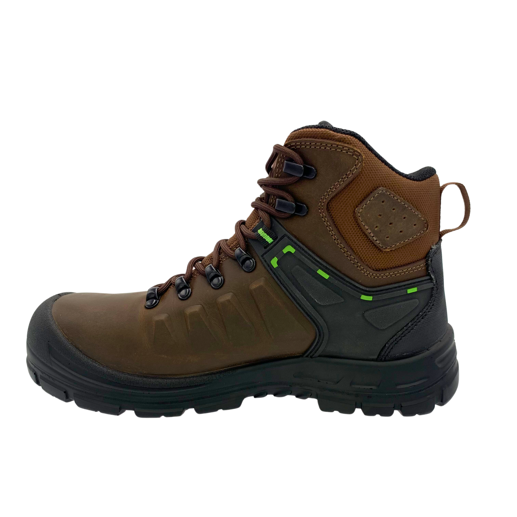 AdTec 6" Waterproof Work Boot, Alternate, color, Dark Brown