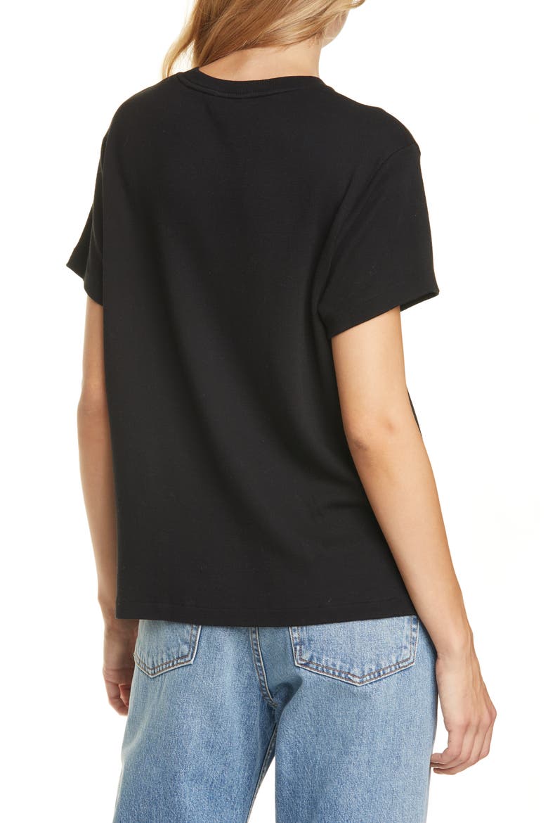 '70s Oversize Tee, Alternate, color, BLACK