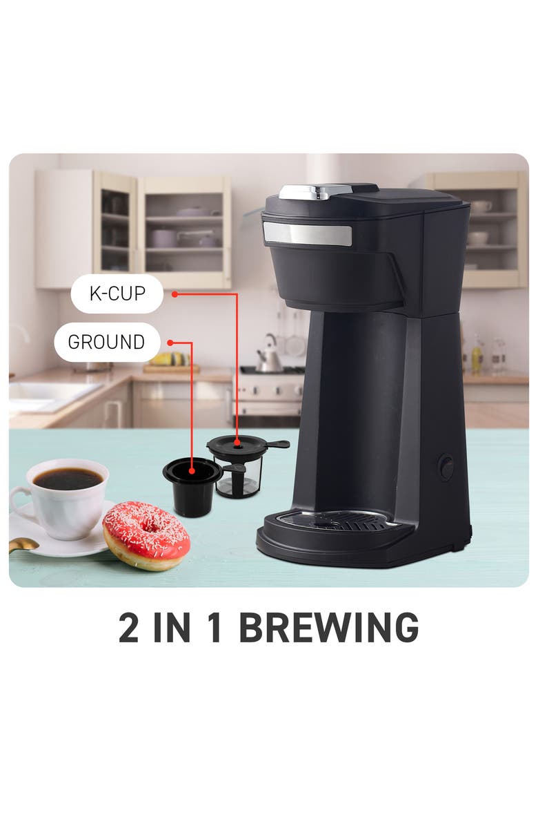 Elite Cuisine Personal K-Cup Coffee Maker, Alternate, color,