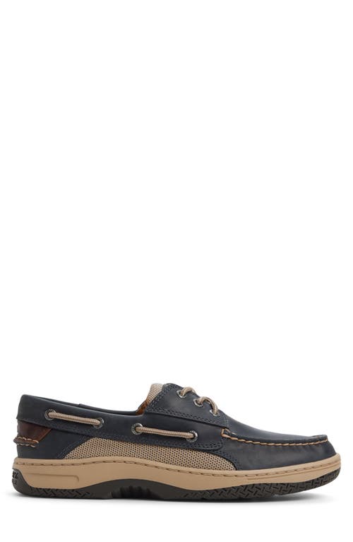 Sperry Billfish 3-eye Boat Shoe In Blue