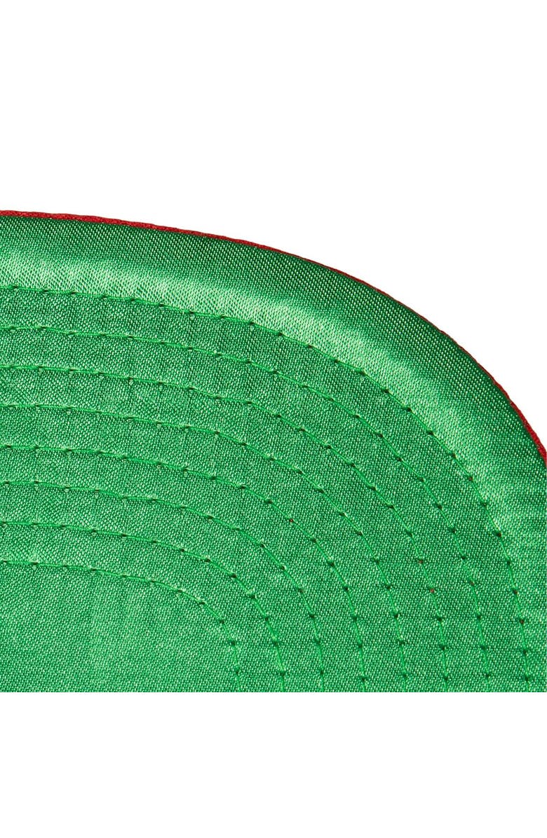 Mitchell & Ness Men's Mitchell & Ness Red Atlanta Hawks Sweet Suede Snapback Hat, Alternate, color, Red