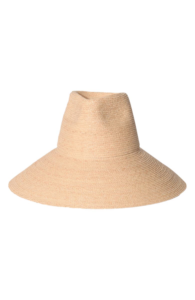 Janessa Leoné Tinsley Straw Bucket Hat, Main, color, 