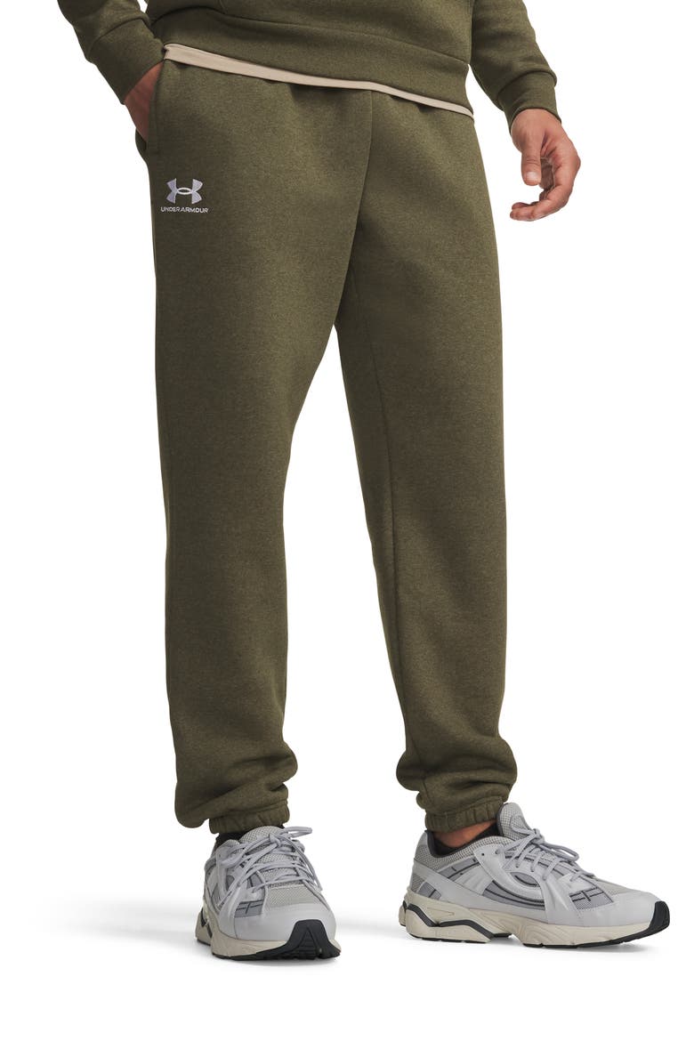 Icon Fleece Joggers, Main, color, 391 MARINE OD GREEN