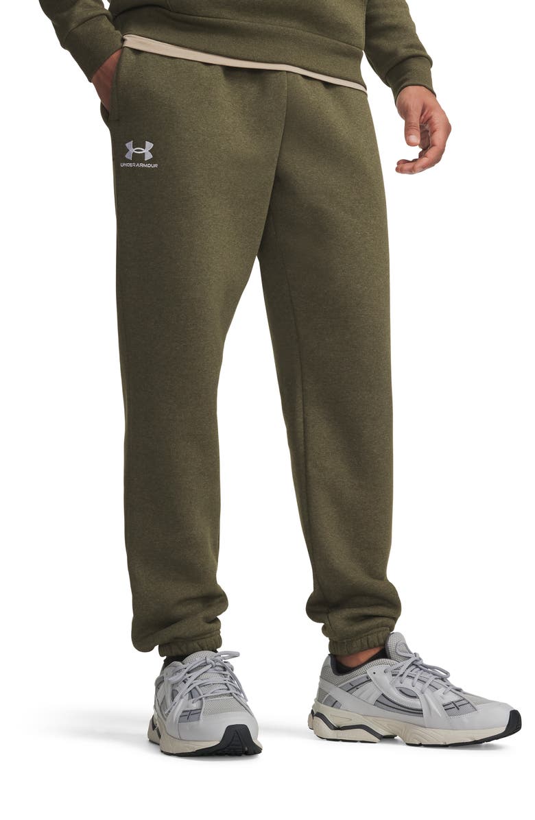 Under Armour Icon Fleece Joggers, Main, color, Marine Green