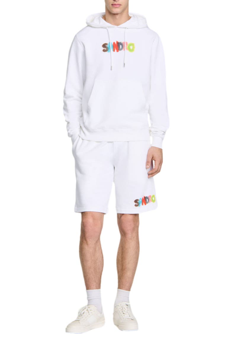 SANDRO Wild Animals hoodie, Alternate, color,