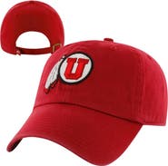 '47 Men's '47 Red Utah Utes Vintage Clean Up Adjustable Hat