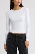 BP. Smooth Fit Long Sleeve Crewneck T-Shirt