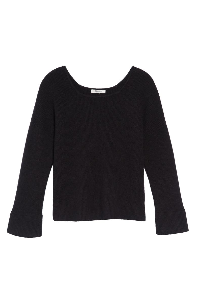Madewell Square Neck Pullover Sweater, Alternate, color, 