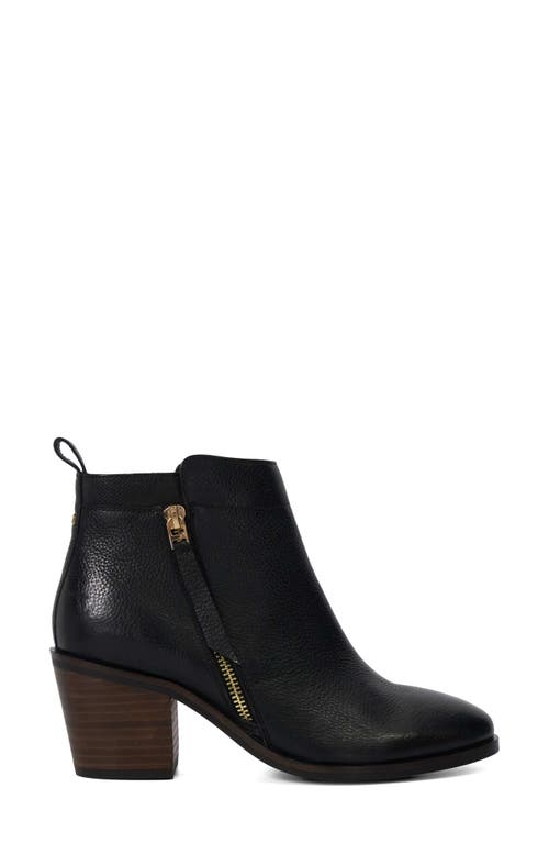 Dune London Paicing Block Heel Bootie In Black