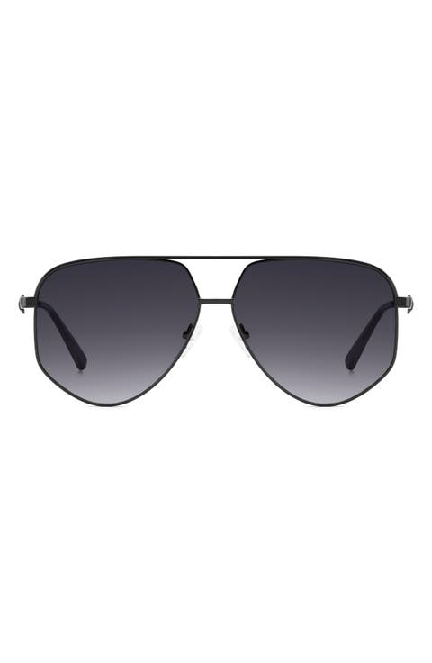 64mm Square Sunglasses