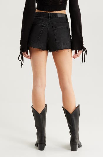 Festival Moonlight Ripped Denim Shorts
