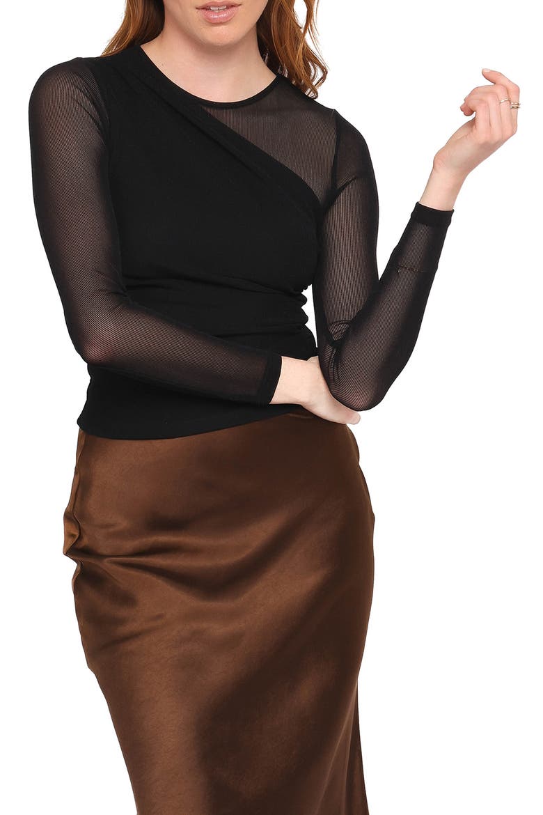 Banks Long Sleeve Shirt, Main, color, BLACK