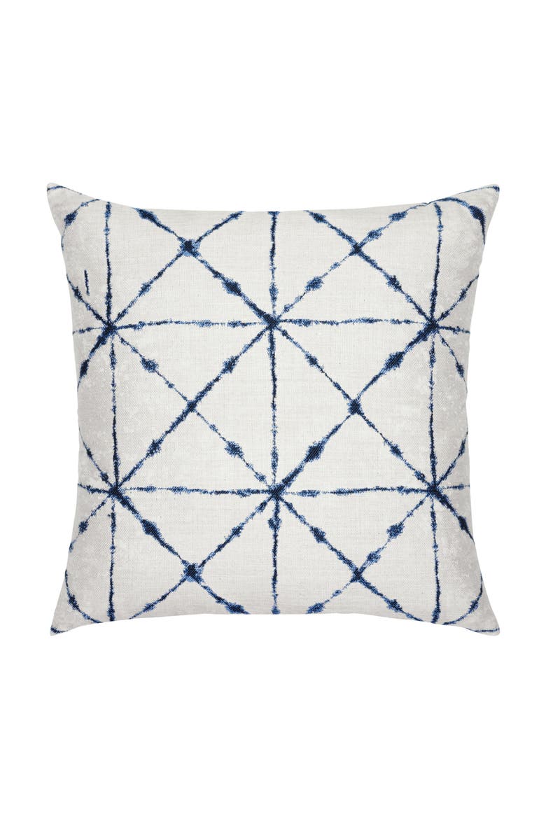 Trilogy Indigo Indoor & Outdoor Woven Accent Pillow, Main, color, Indigo