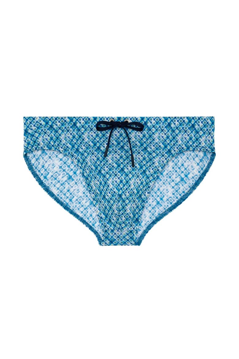 Camaiore Swim Mini Briefs, Main, color, Blue Print