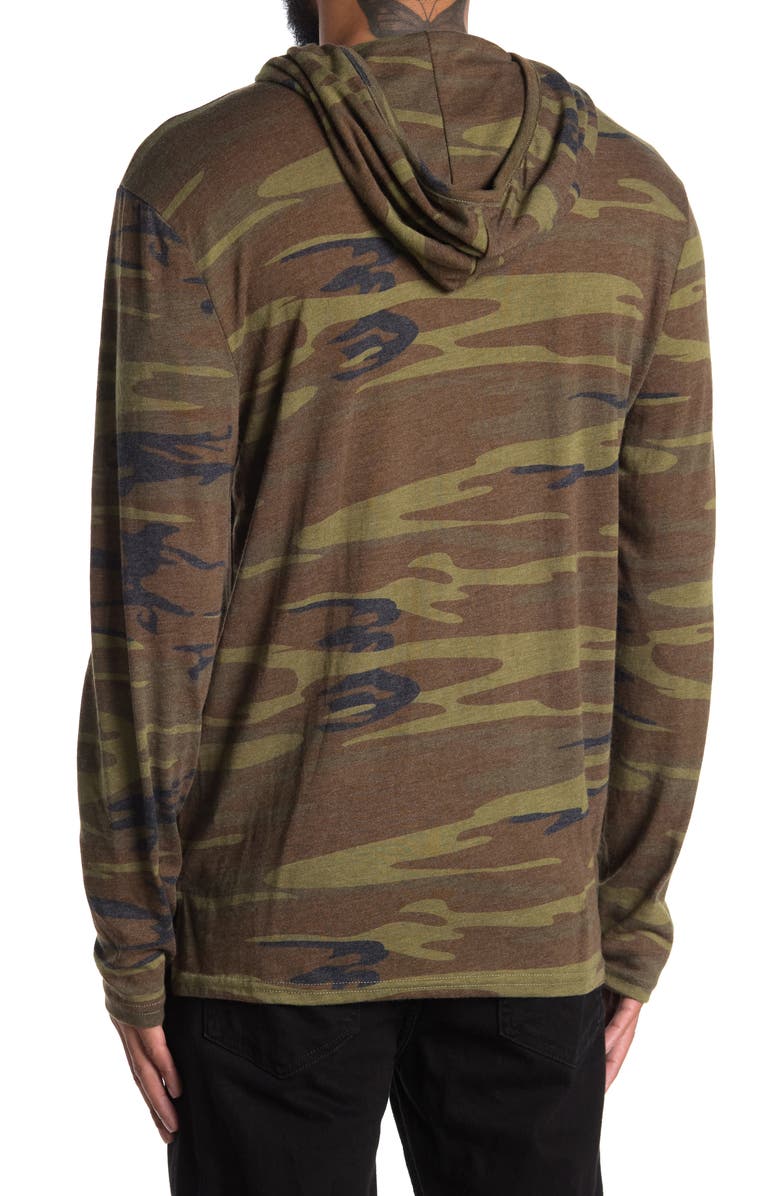 Alternative Marathon Printed Eco-Jersey Pullover Hoodie, Alternate, color,