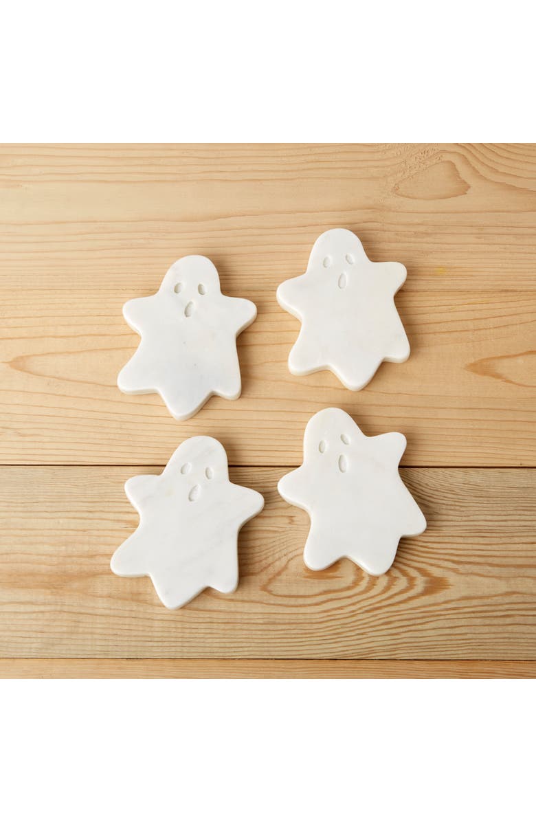 Be Home Marble Ghost Coasters - Set of 4, Alternate, color, Marble