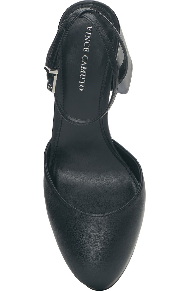 Vince Camuto Patrissya Ankle Strap Platform Pump, Alternate, color, Black