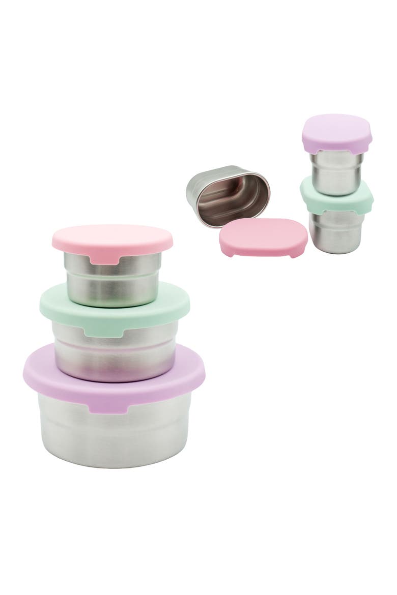 Stainless Steel Food & Dip Container Set, Main, color, Variety 4