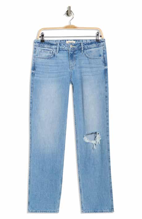 L'AGENCE Nevia Low Rise Slouch Straight Leg Jeans