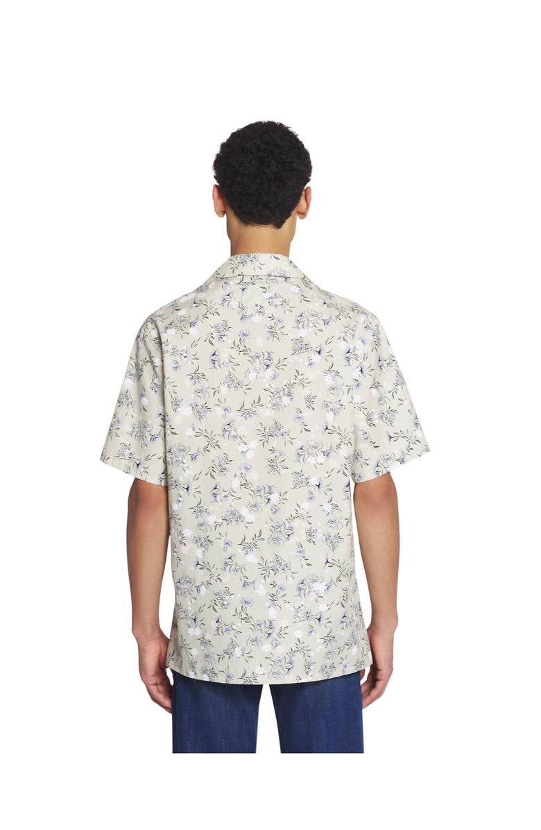Lanvin Marguerite Printed Cotton Shirt, Alternate, color,