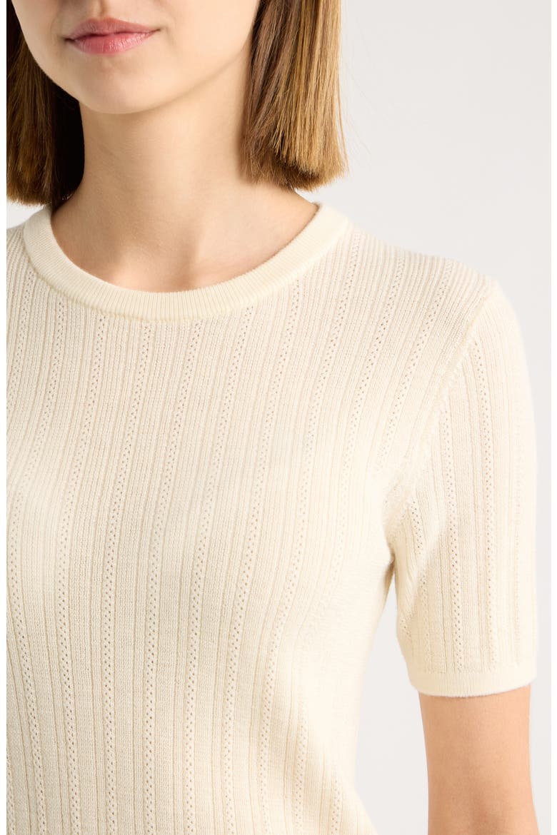 Rhodes Crewneck Sweater, Alternate, color, WHITE