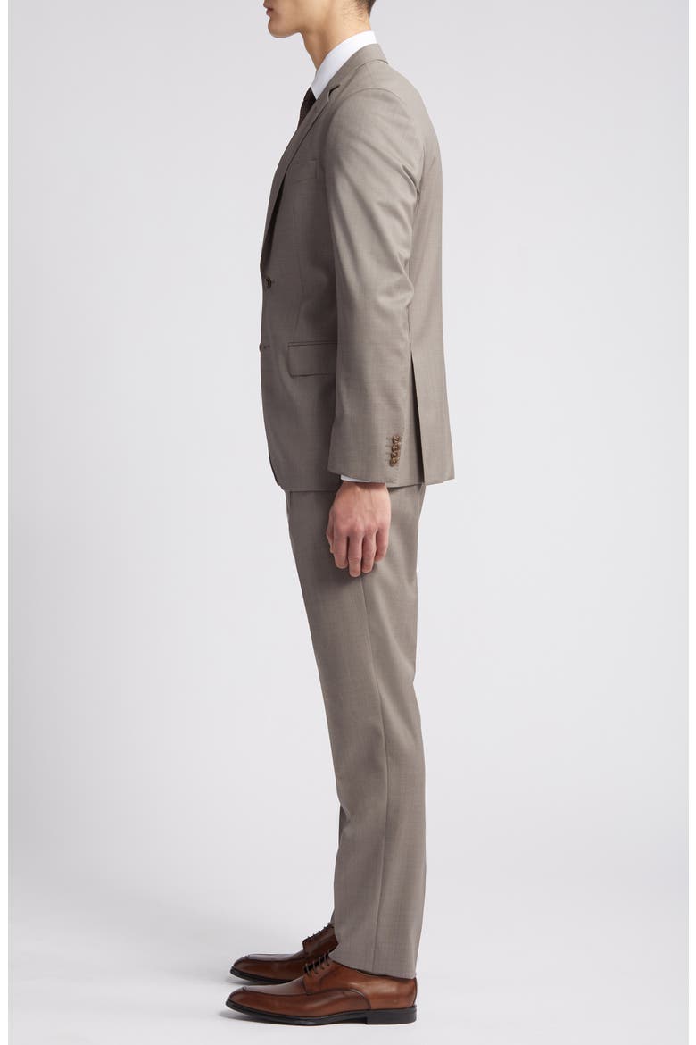 Huge Solid Wool Suit, Alternate, color, LT BGE