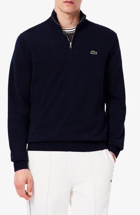 Regular Fit Quarter Zip Sweater
