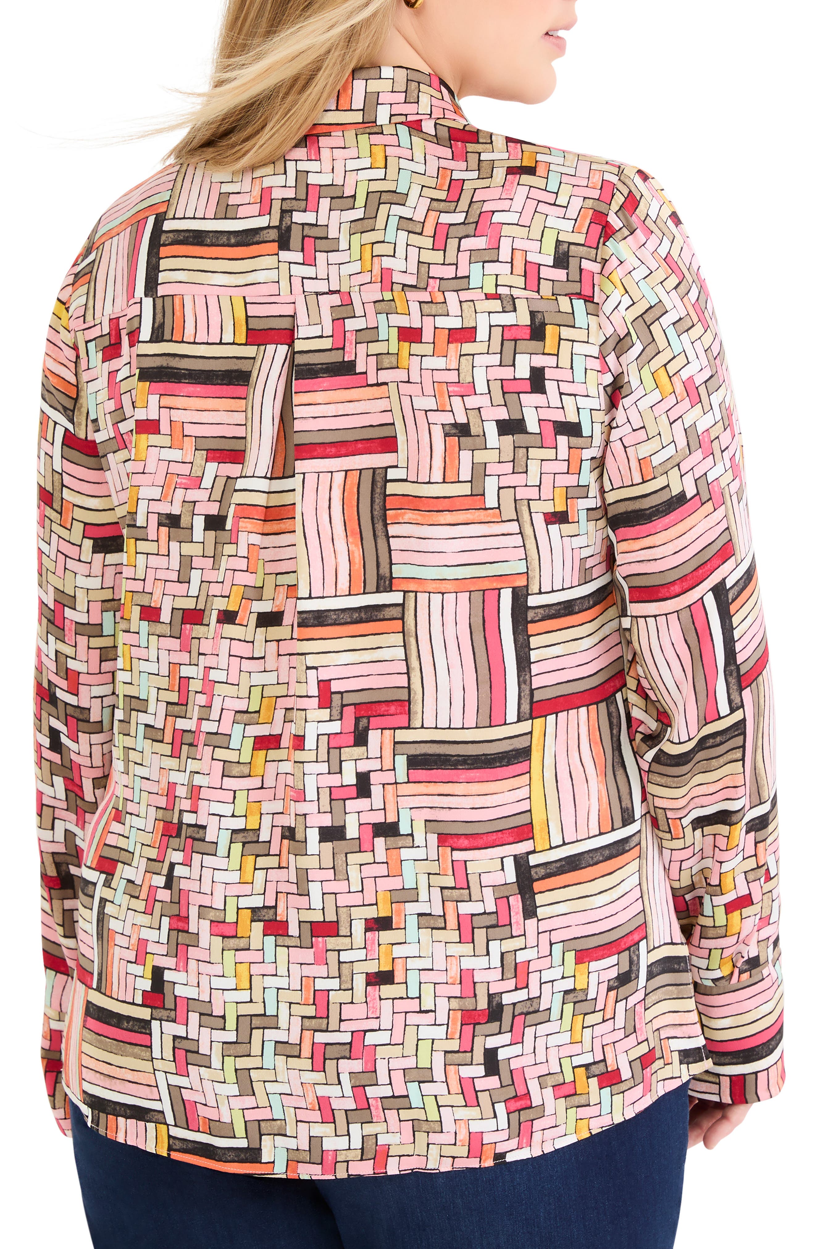 Colorweave Button-Up Top - image 2