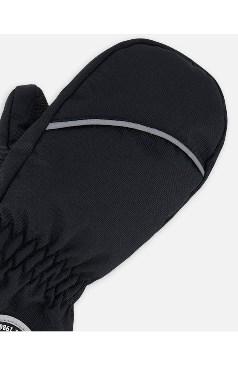 Deux par Deux Kids Unisex Winter Mittens Play, Alternate, color, Black