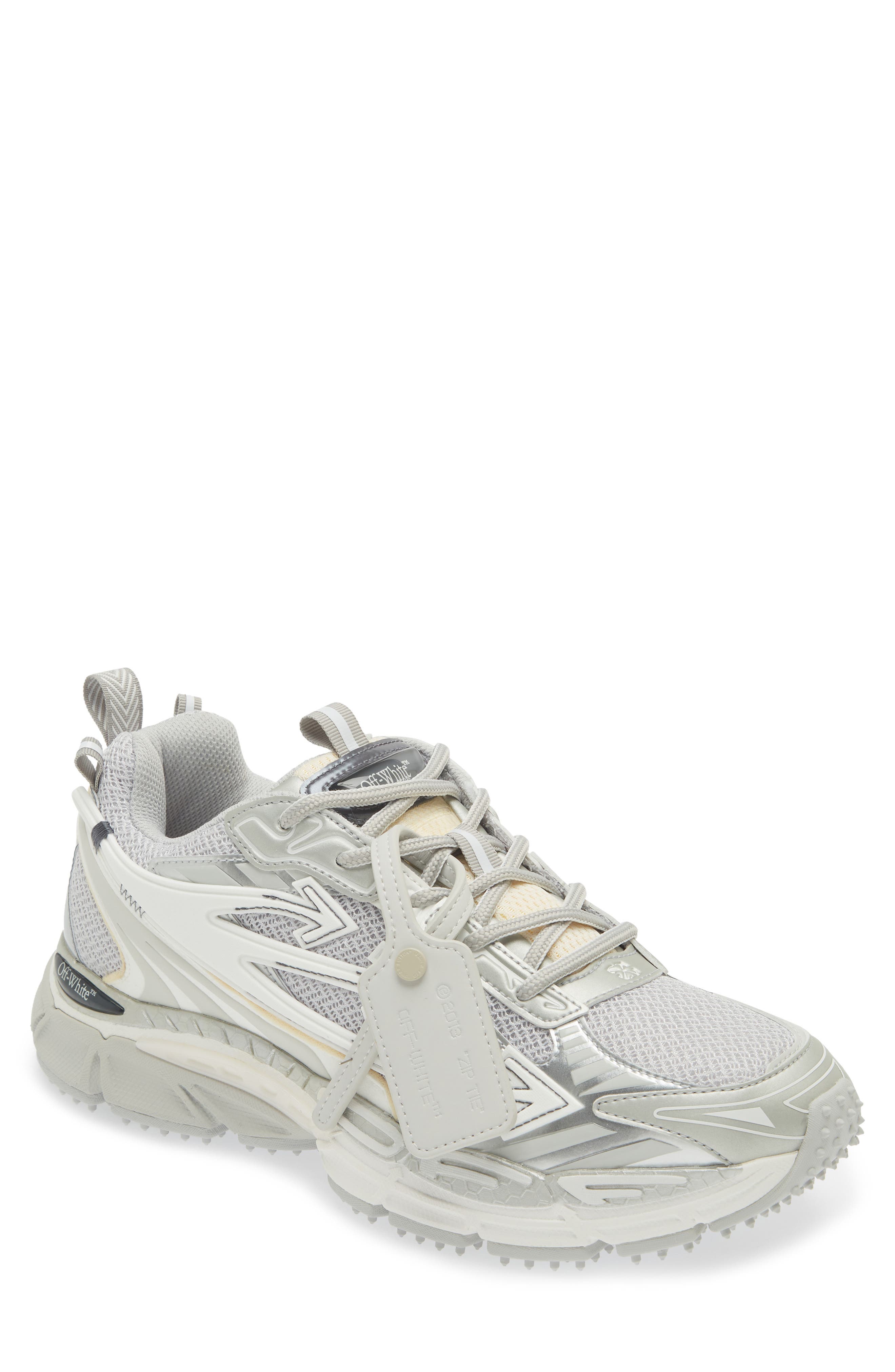 Off-White Be Right Back Sneaker, Main, color, Grey - Silver