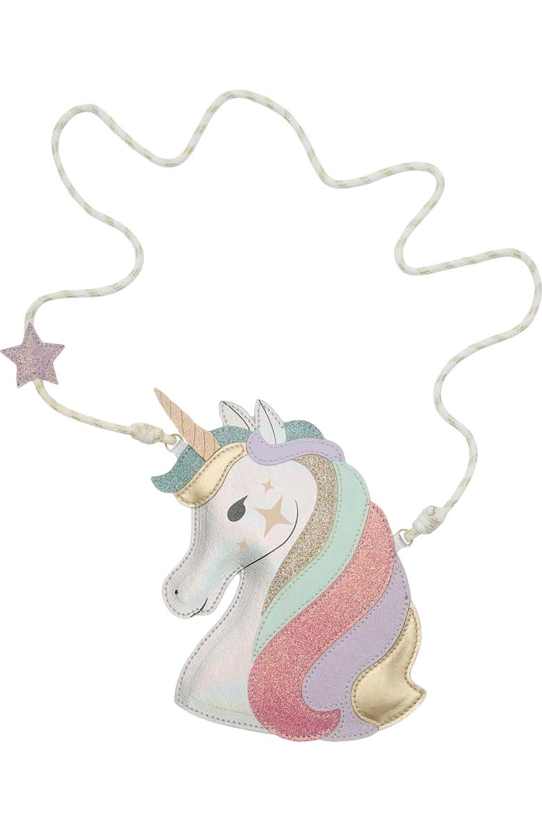Mimi & Lula My Lil Unicorn Crossbody Bag, Main, color, Pink