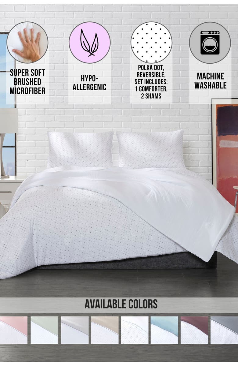 ELLA JAYNE HOME Microfiber Duvet Cover Set, Alternate, color, 