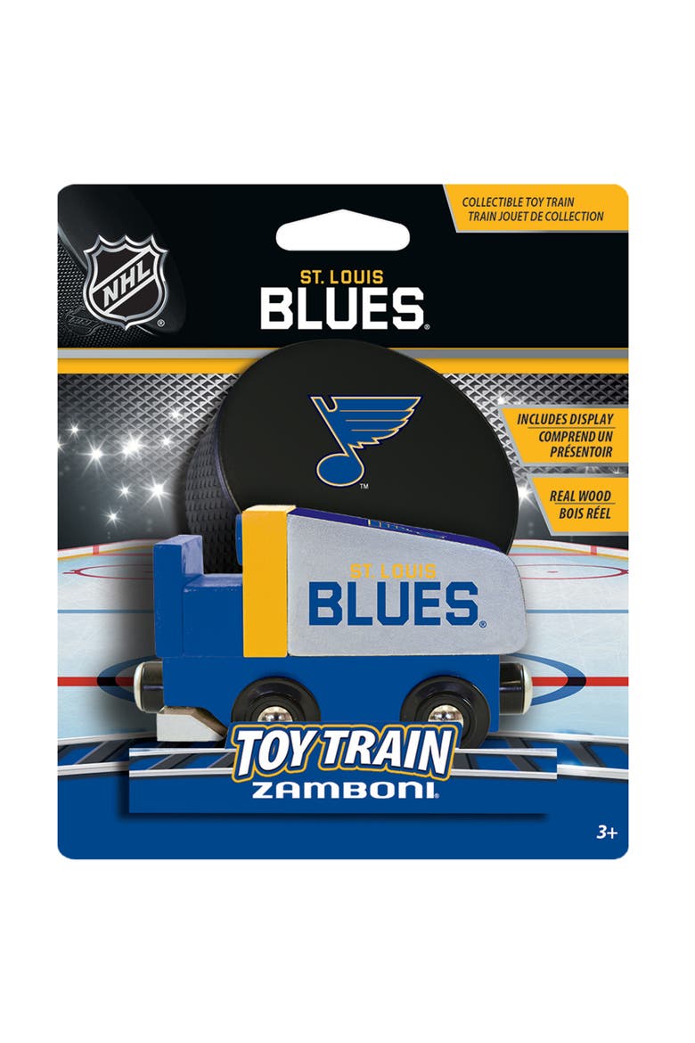 St. Louis Blues Toy Zamboni Train Engine, Alternate, color, Multicolor