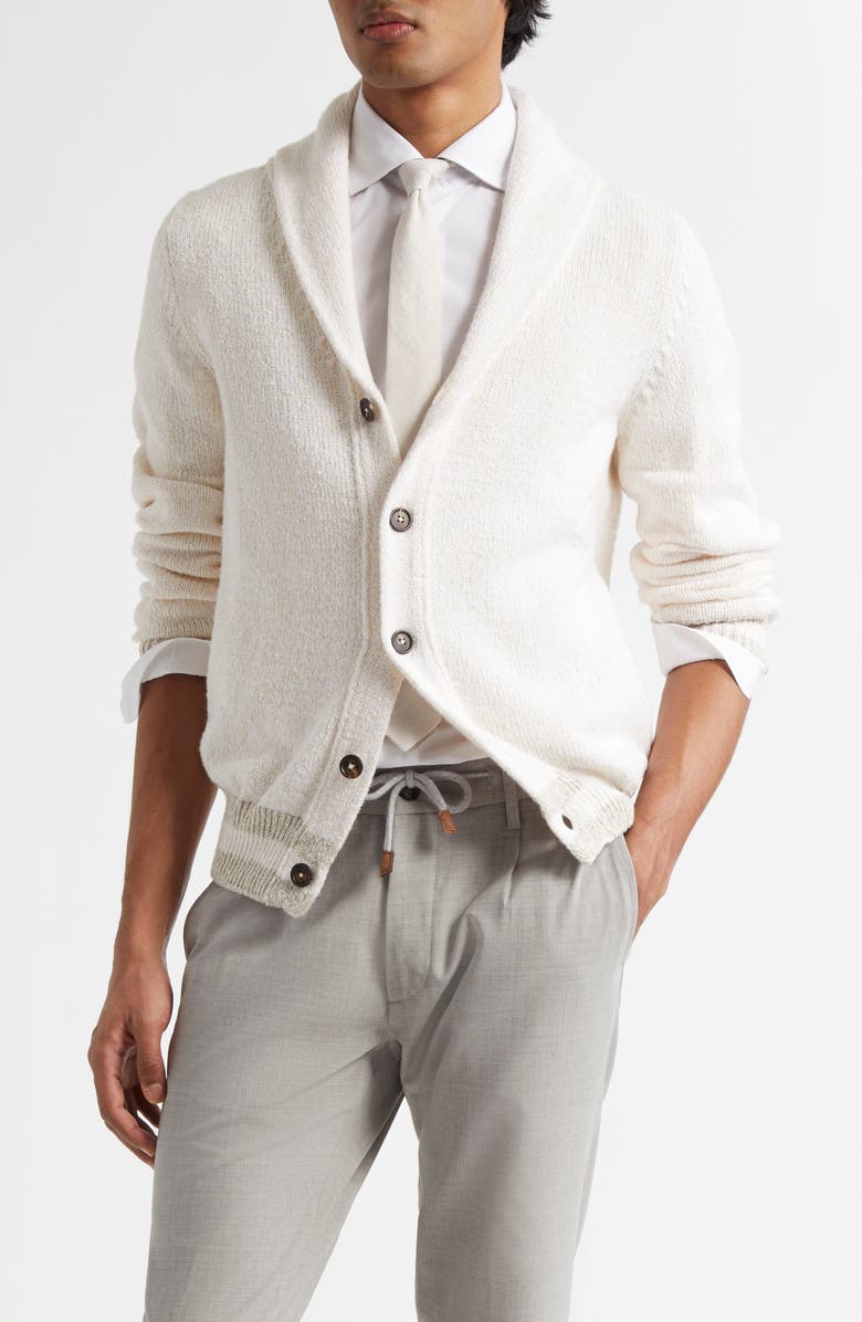 Eleventy Shawl Collar Cardigan, Main, color,