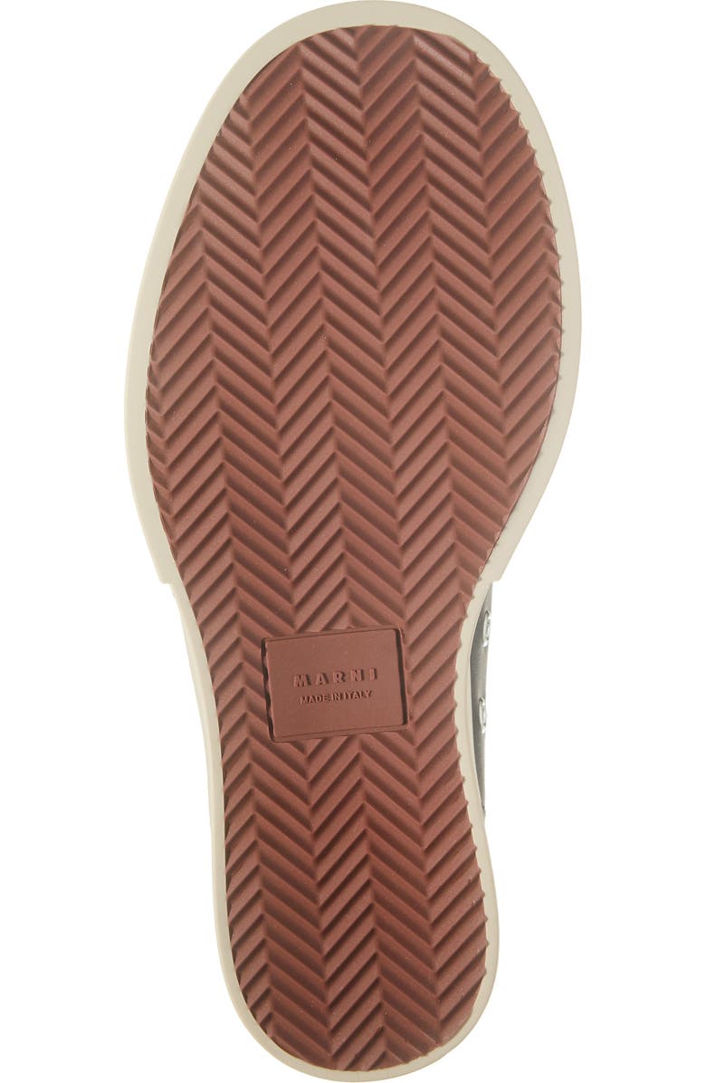 Marni Pablo Genuine Shearling Lined Low Top Sneaker, Alternate, color,