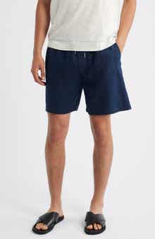 NN07 1454 Gregor Linen Drawstring Shorts